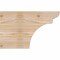 Ekena Millwork Yorktown Smooth Rafter Tail, Douglas Fir, 3 1/2"W x 8"H x 12"L RFT04X08X12YOR00SDF - alternate 2